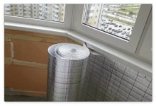 утепление балкона порилексом