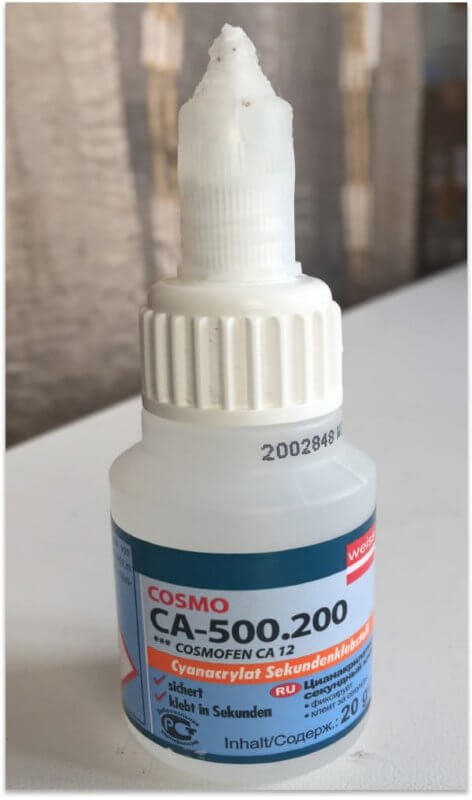 прозрачный клей Космофен CA 12