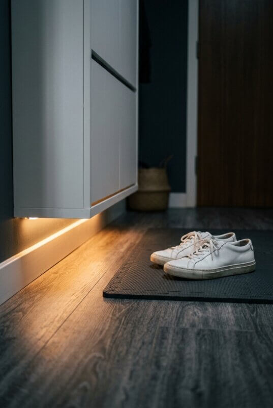 LED-лента под мебелью