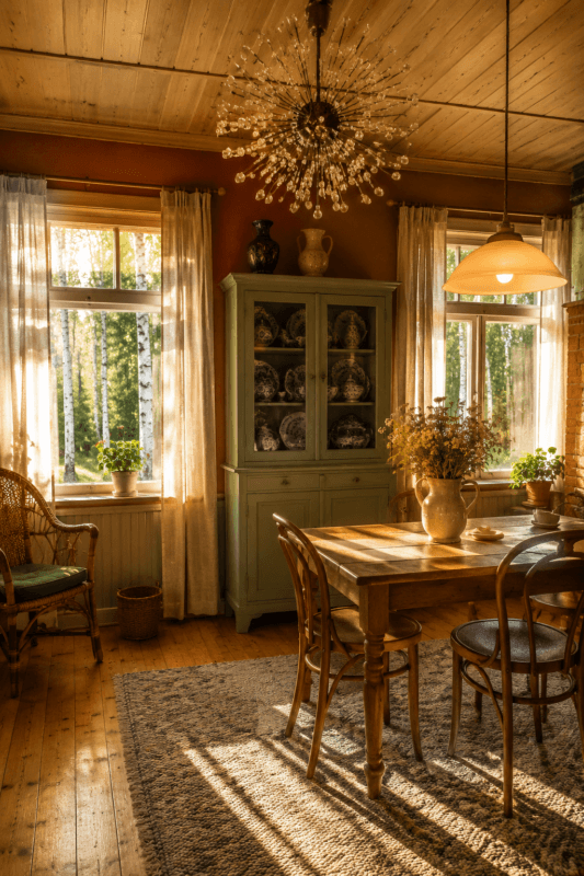 Country chic на даче — советские вещи в финском стиле